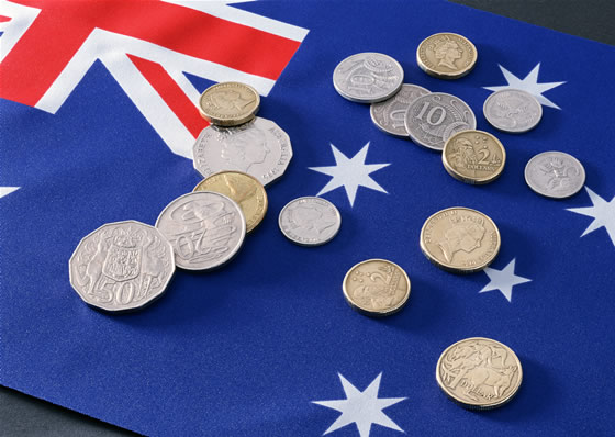 外汇：澳大利亚零售低于预期 澳元跳水如金价