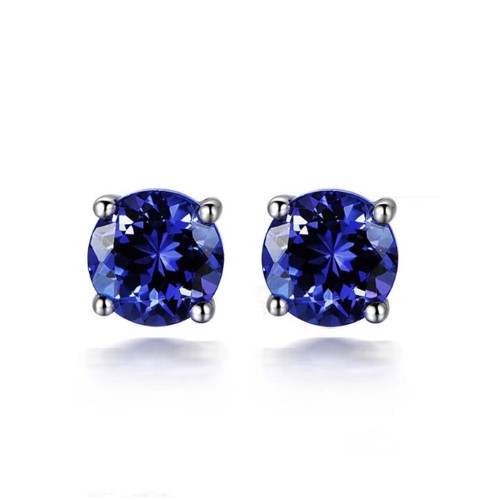 Natural Tanzanite Earrings